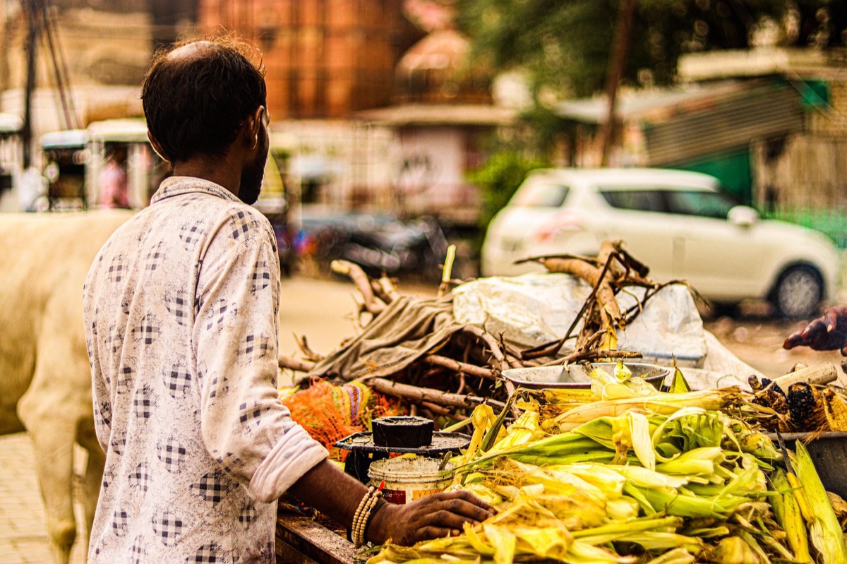 vendedor de comida vietnamita