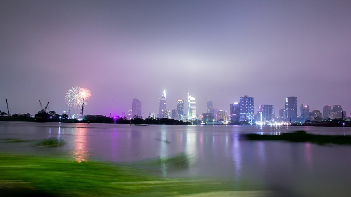 Vietnam urban landscape