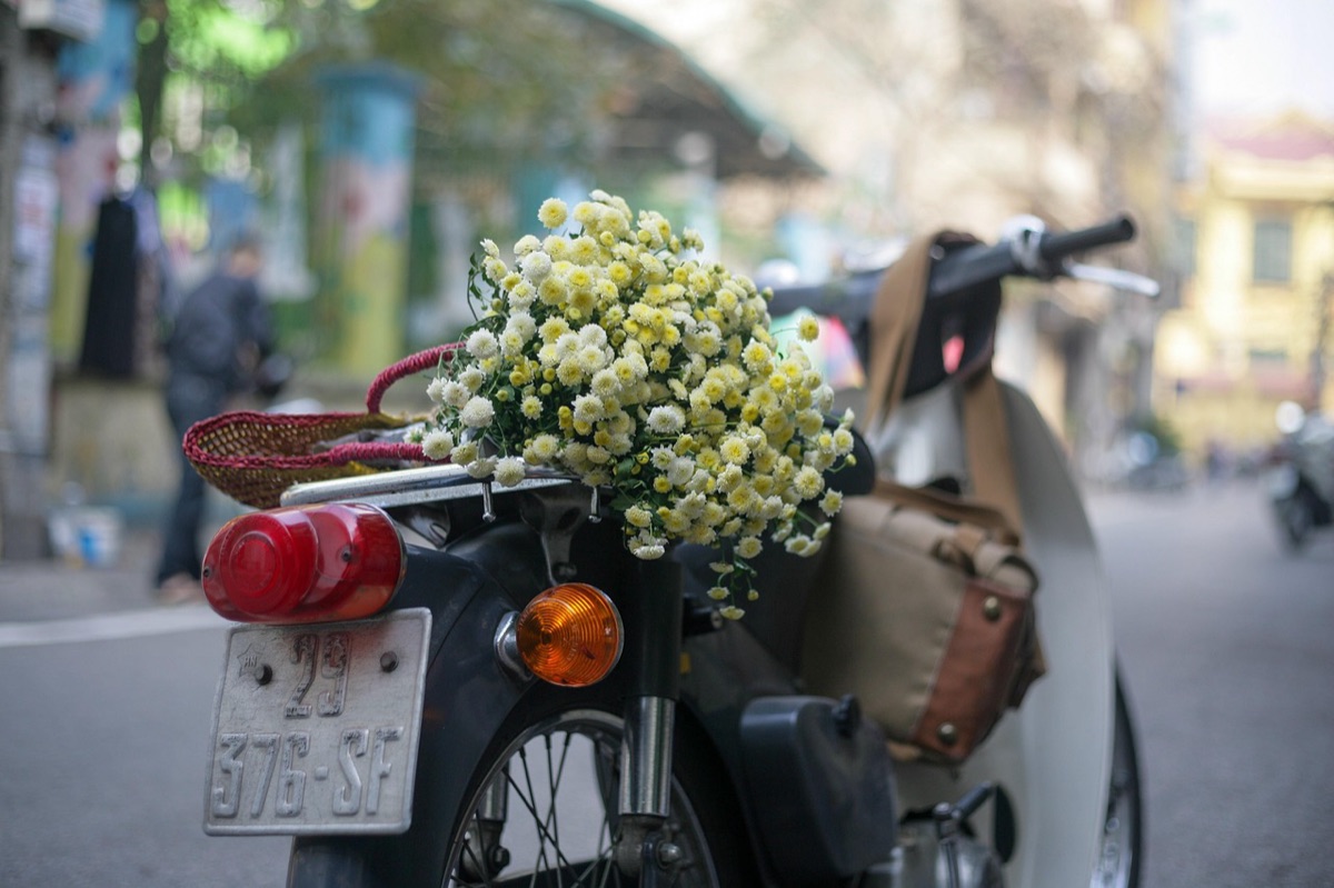 Marché de rue au Vietnam